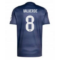 Real Madrid Federico Valverde #8 Vonkajší futbalový dres 2025-26 Krátky Rukáv